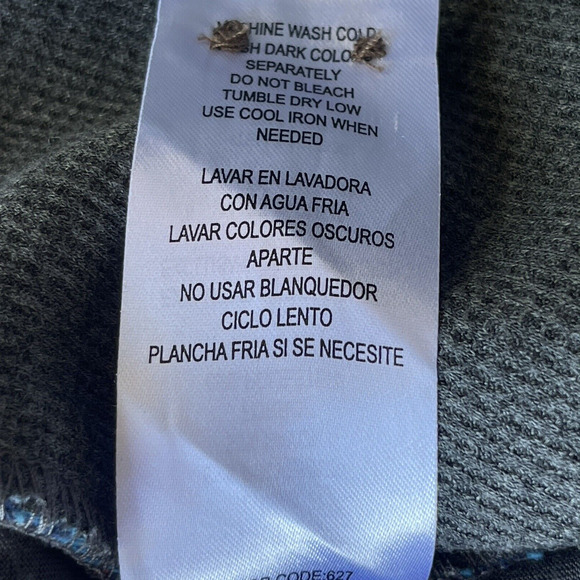 Lee Flannel Shirt Mens XXL 2X Plaid Button Up Shacket Regular Fit Outdoor Thick - Picture 5 of 10